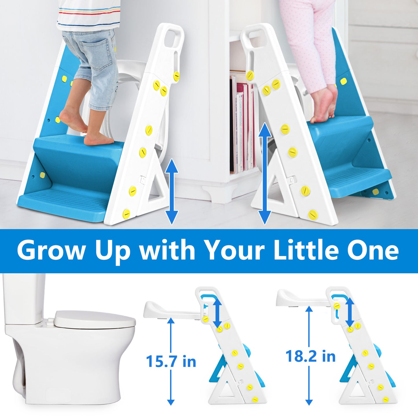 Primlect 2 in 1 Potty Training Toilet-Light Blue