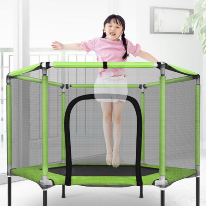 PRIMLECT 50" Toddler Trampoline - Green