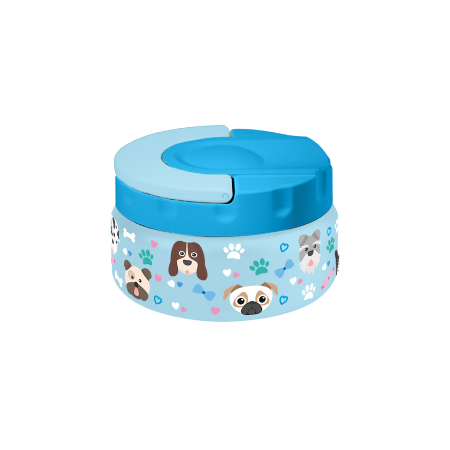 Primlect Bento Box-Blue Puppies