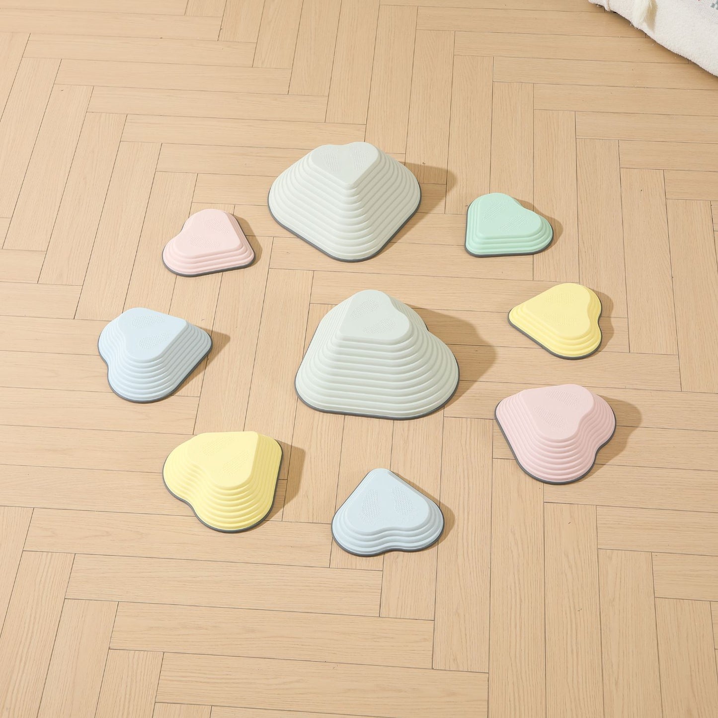 PRIMLECT Heart-Shaped Stepping Stones