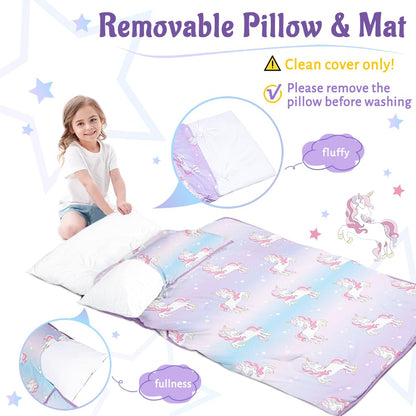 PRIMLECT Nap Mat with Removable Pad - Unicorn