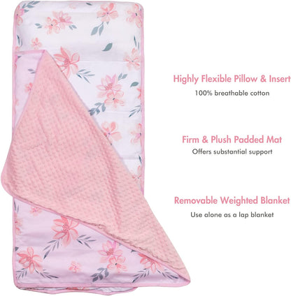 PRIMLECT Regular Nap Mat - White Flowers