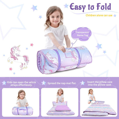 PRIMLECT Nap Mat with Removable Pad - Unicorn