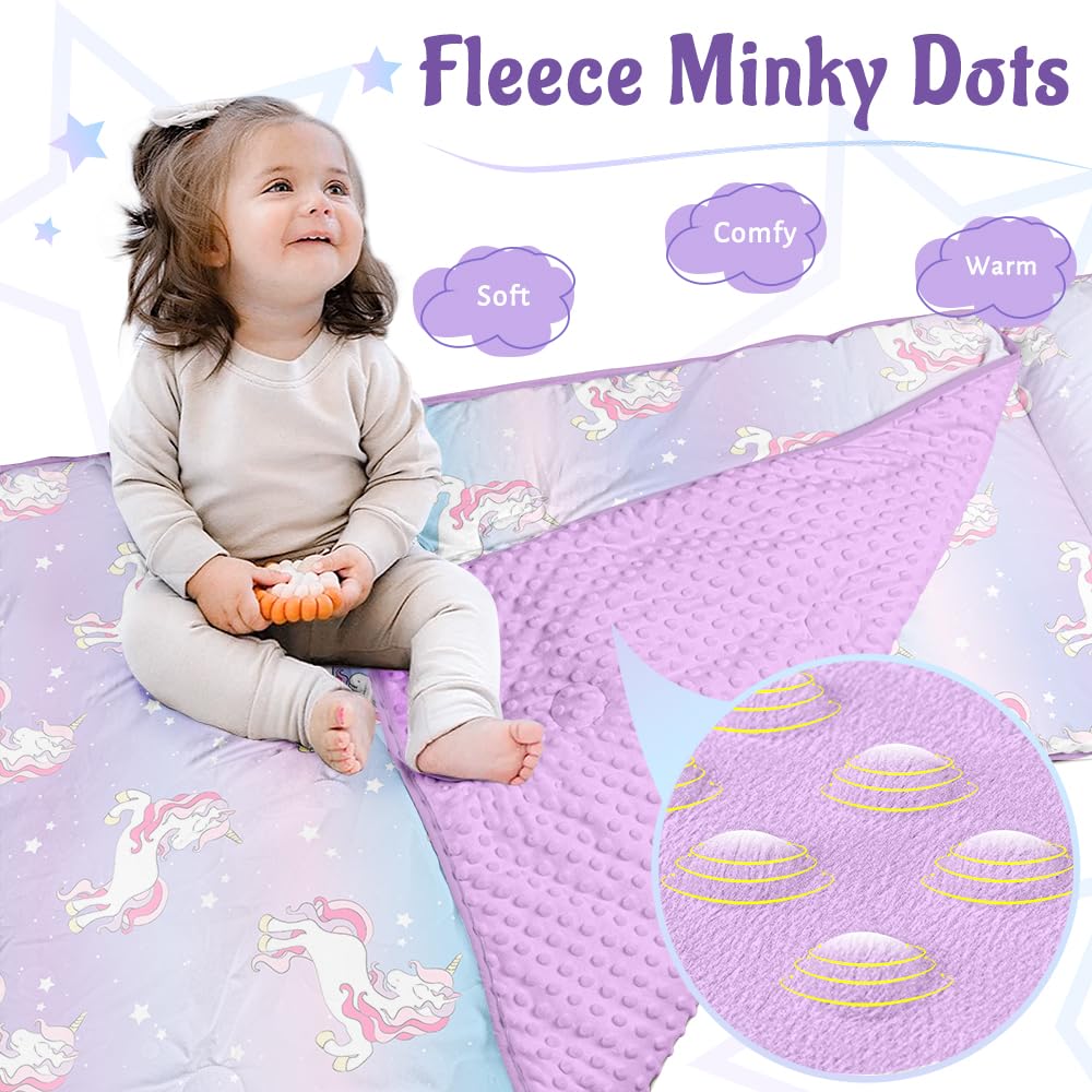 PRIMLECT Nap Mat with Removable Pad - Unicorn