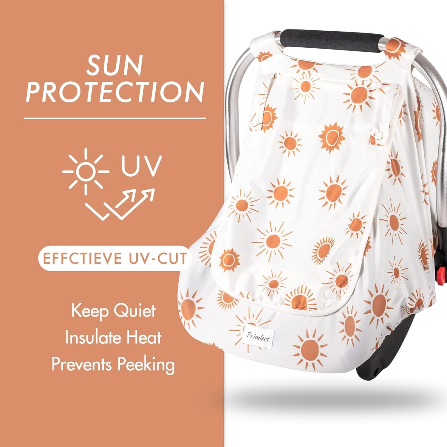 PRIMLECT Baby Car Seat Cover - Sun