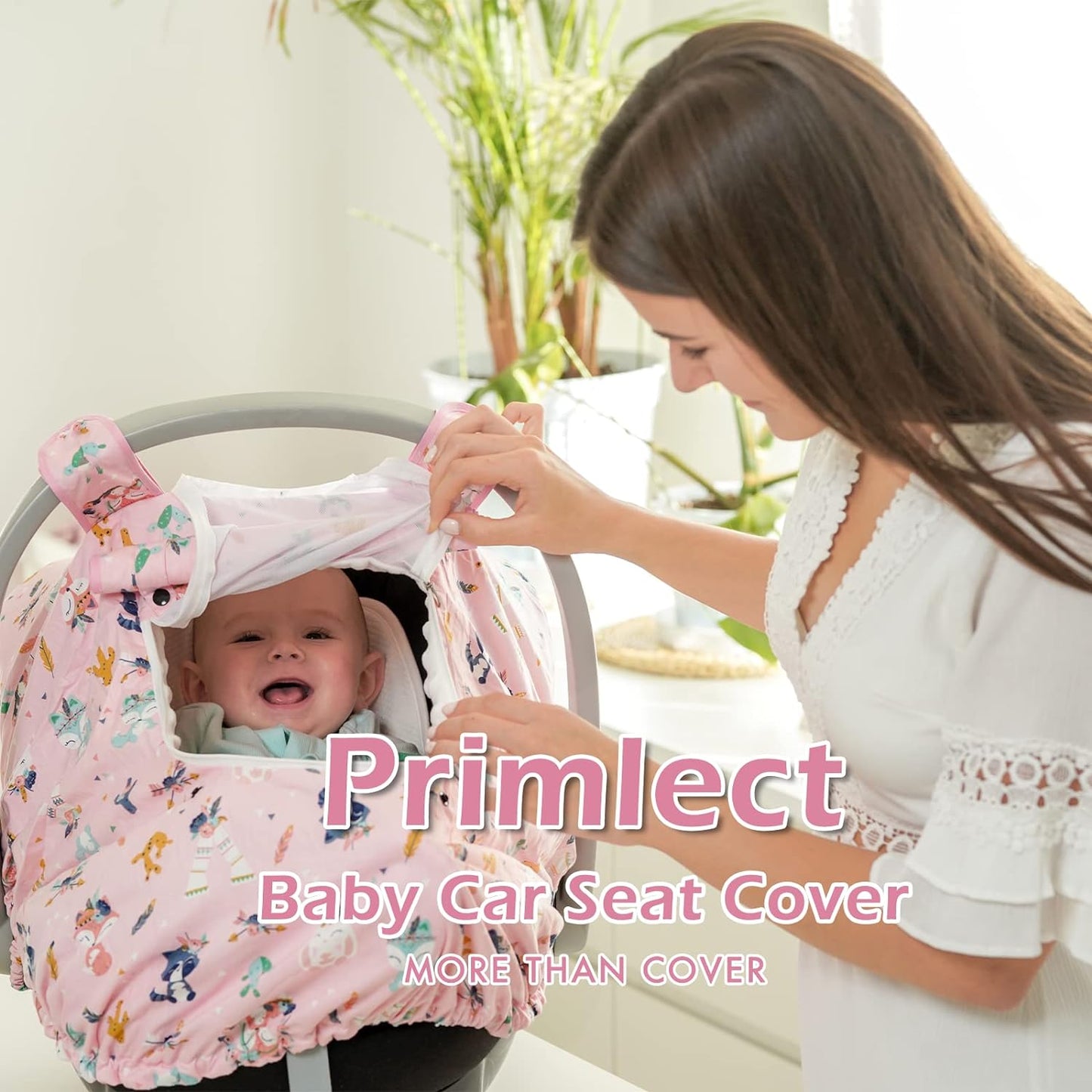 PRIMLECT Minky Baby Car Seat Cover