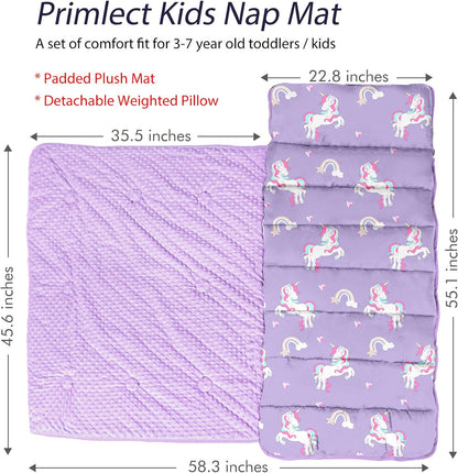 PRIMLECT Regular Nap Mat - Lilac Unicorn