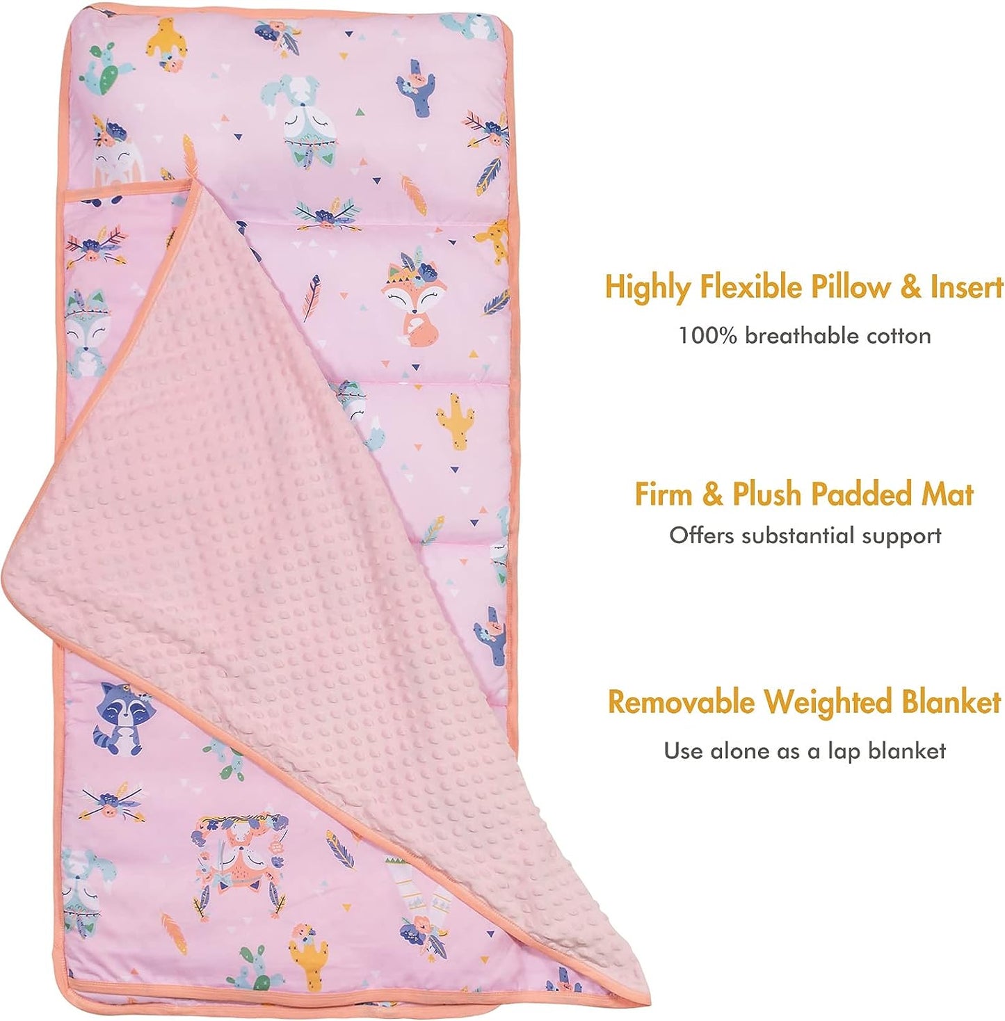 PRIMLECT Nap Mat - Pink Animal