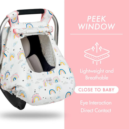 PRIMLECT Baby Car Seat Cover - Rainbow