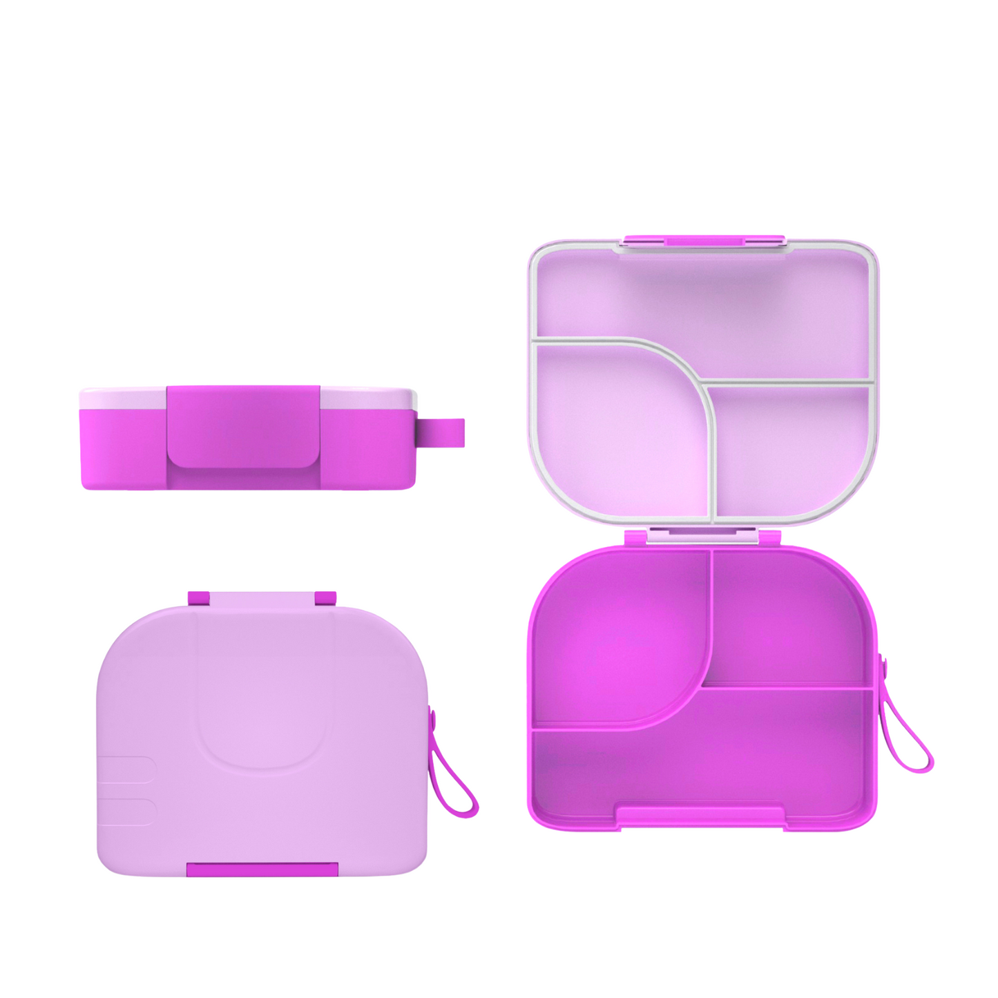 PRIMLECT Toddler Bento Box(Solid Color Style，Without canister)