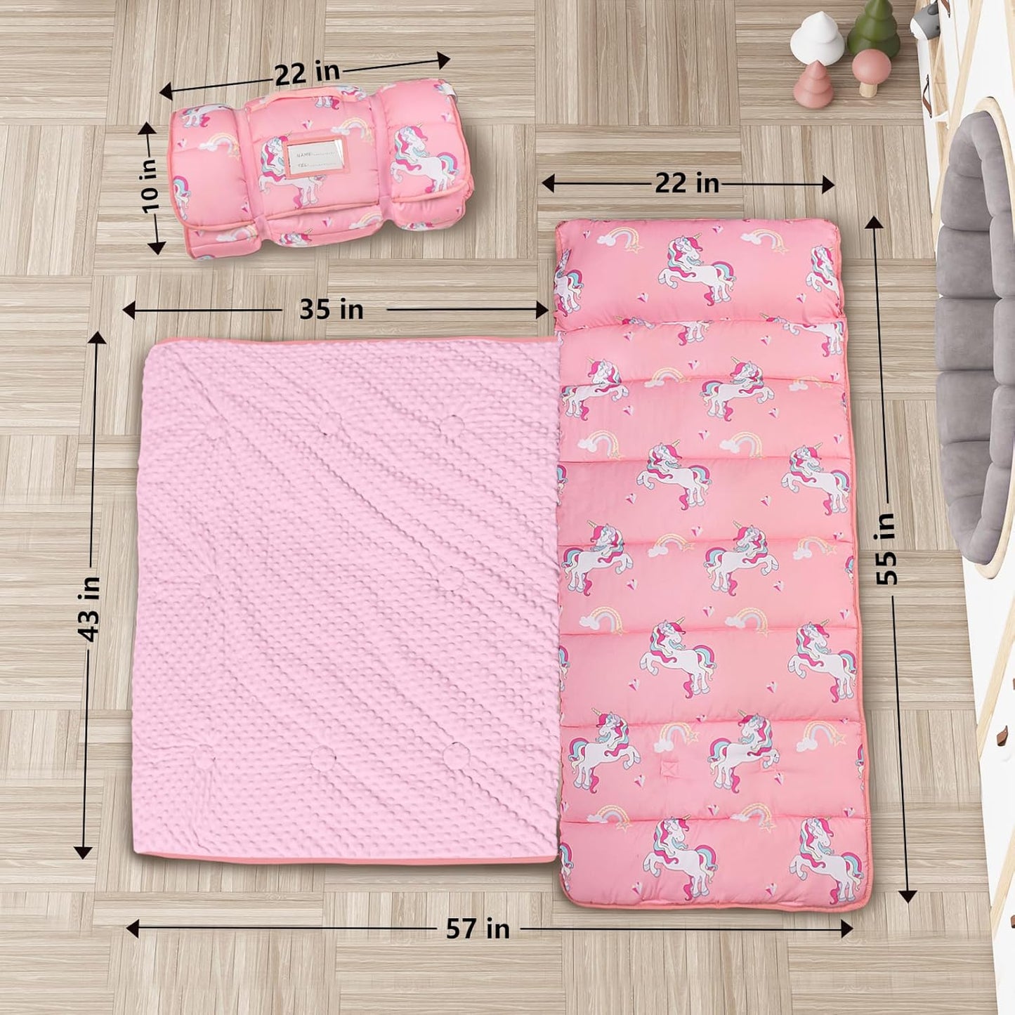 Primlect Nap Mat - Pink Unicorn