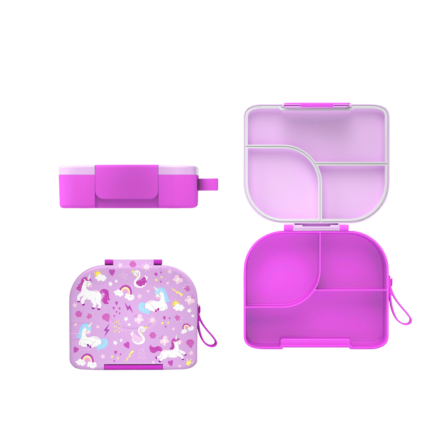 Primlect Bento Box-Purple Unicorn