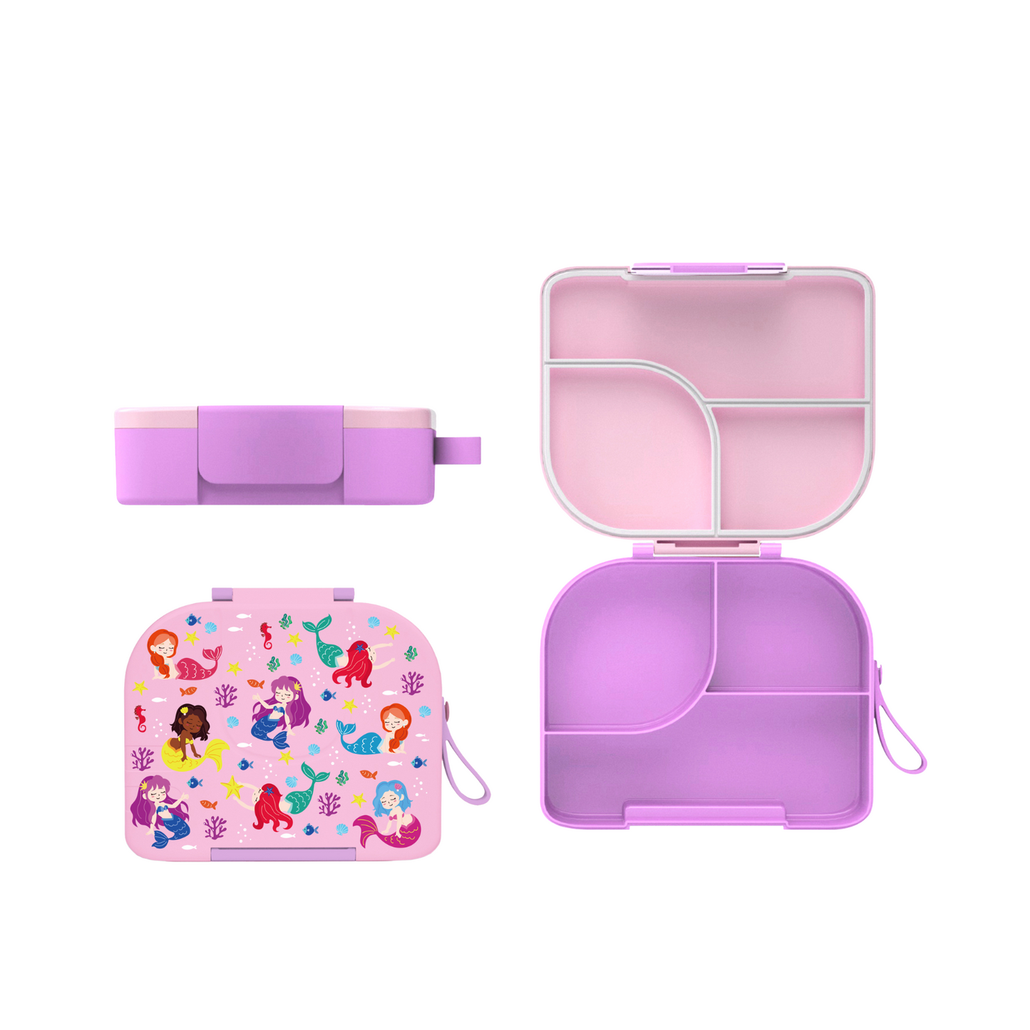 Primlect Bento Box-Purple Mermaid