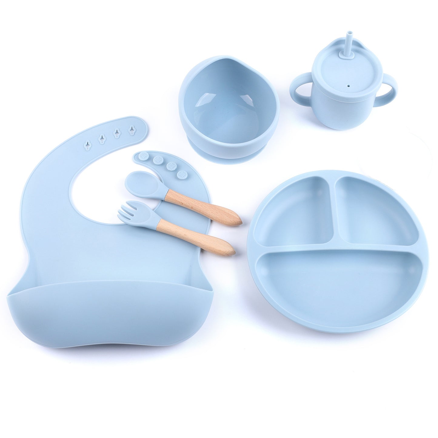 Primlect Blue Baby Plate Set