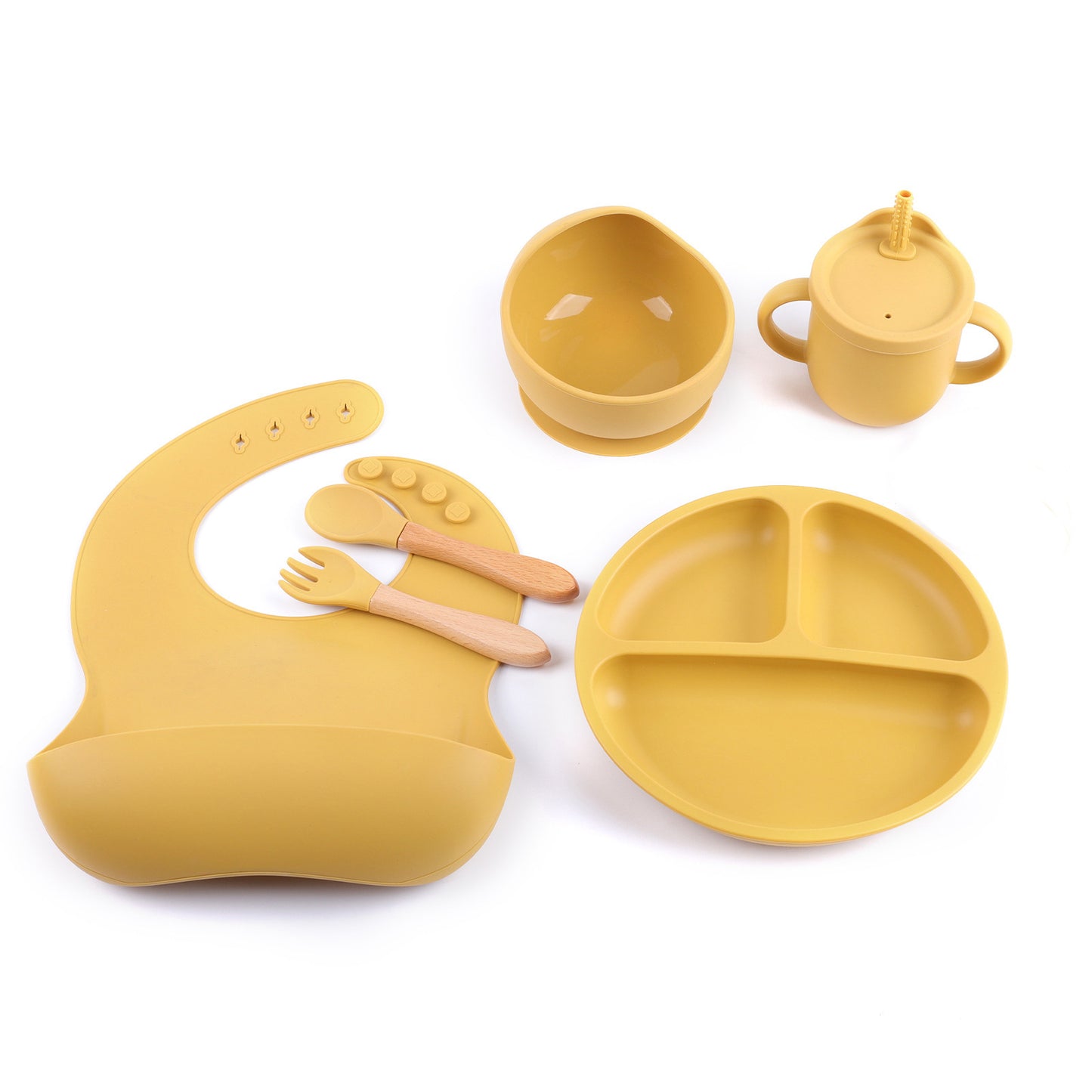 Primlect Yellow Baby Plate Set