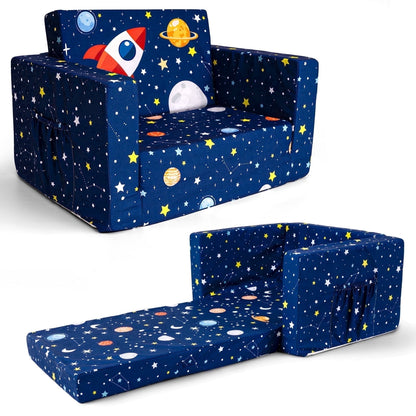 PRIMLECT Kids Sofa-Blue Space