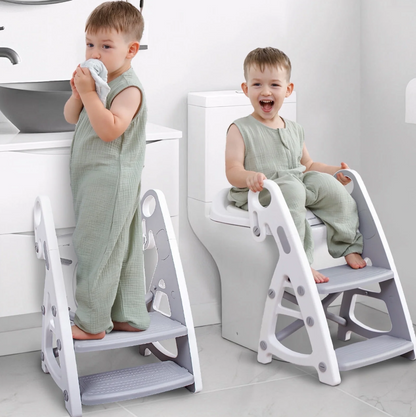 PRIMLECT Potty Training Toilet Seat & Toddler Step Stool