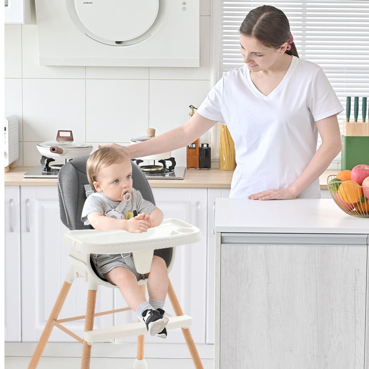 PRIMLECT 4-in-1 Baby Dining Chair