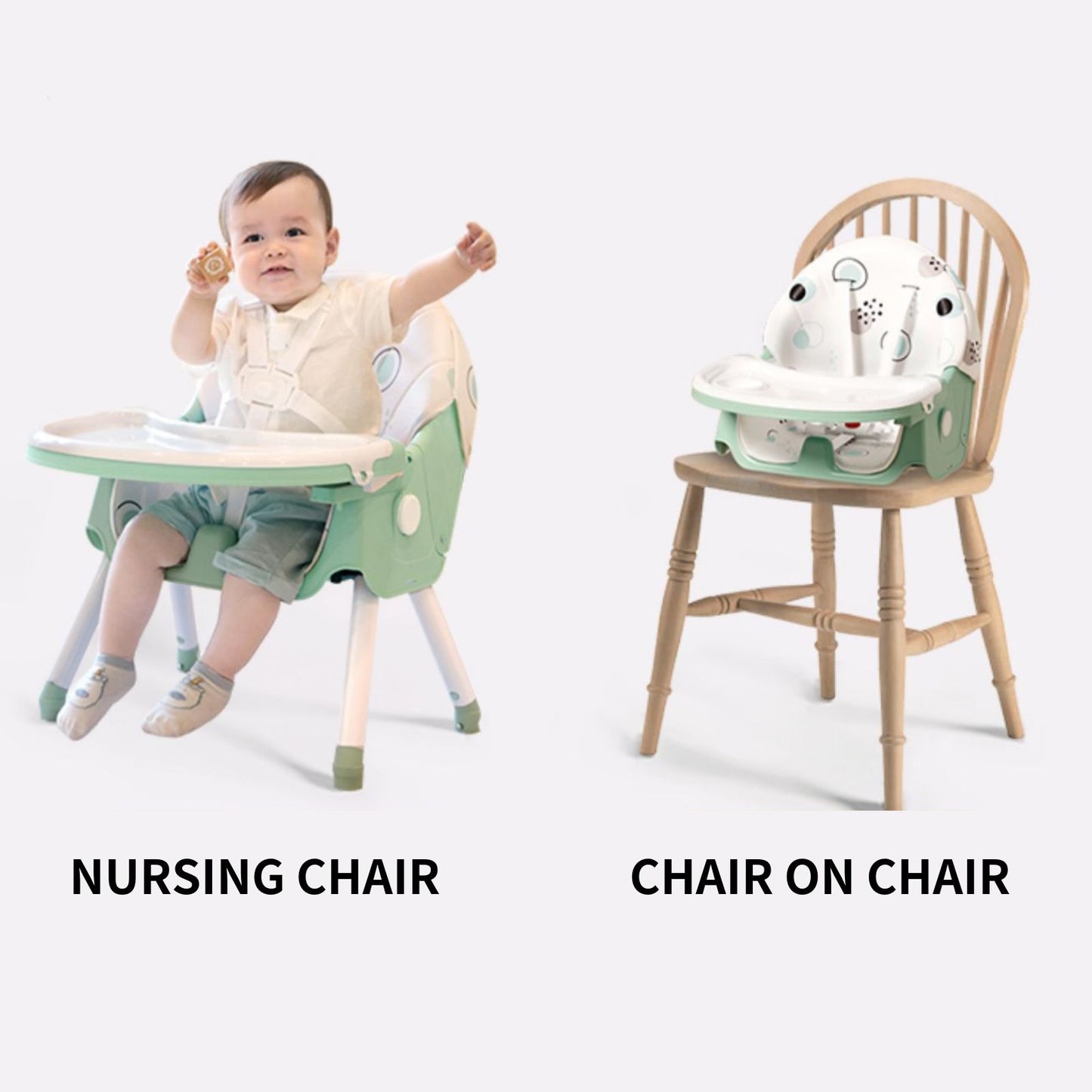 PRIMLECT 6-in-1 Baby Dining Chair