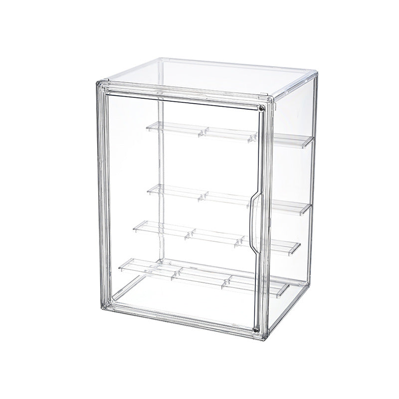 Clear Dustproof Display Case for Figures – Acrylic Organizer Box for Mini Dolls, Anime Blind Boxes