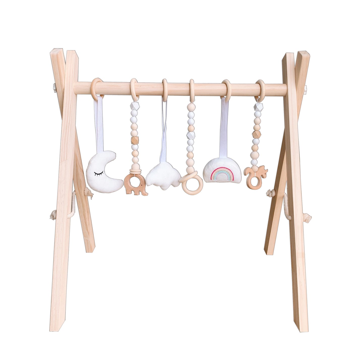 PRIMLECT Wooden Baby Gym