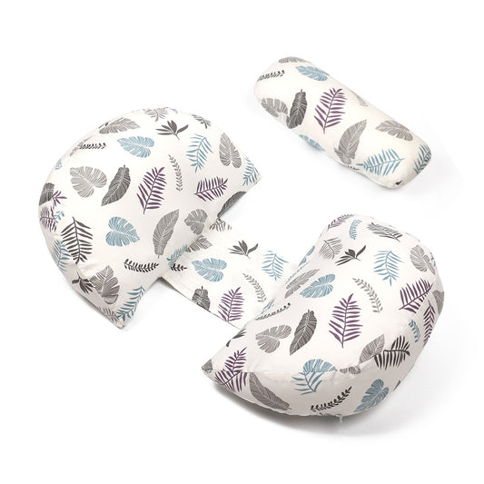 3-in-1 Maternity Pillow – Side Sleep Waist Support, Belly Bump Wedge & Nursing Pillow | Breathable for Spring & Summer