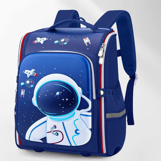 Primlect  School Bag-Blue Spaceman