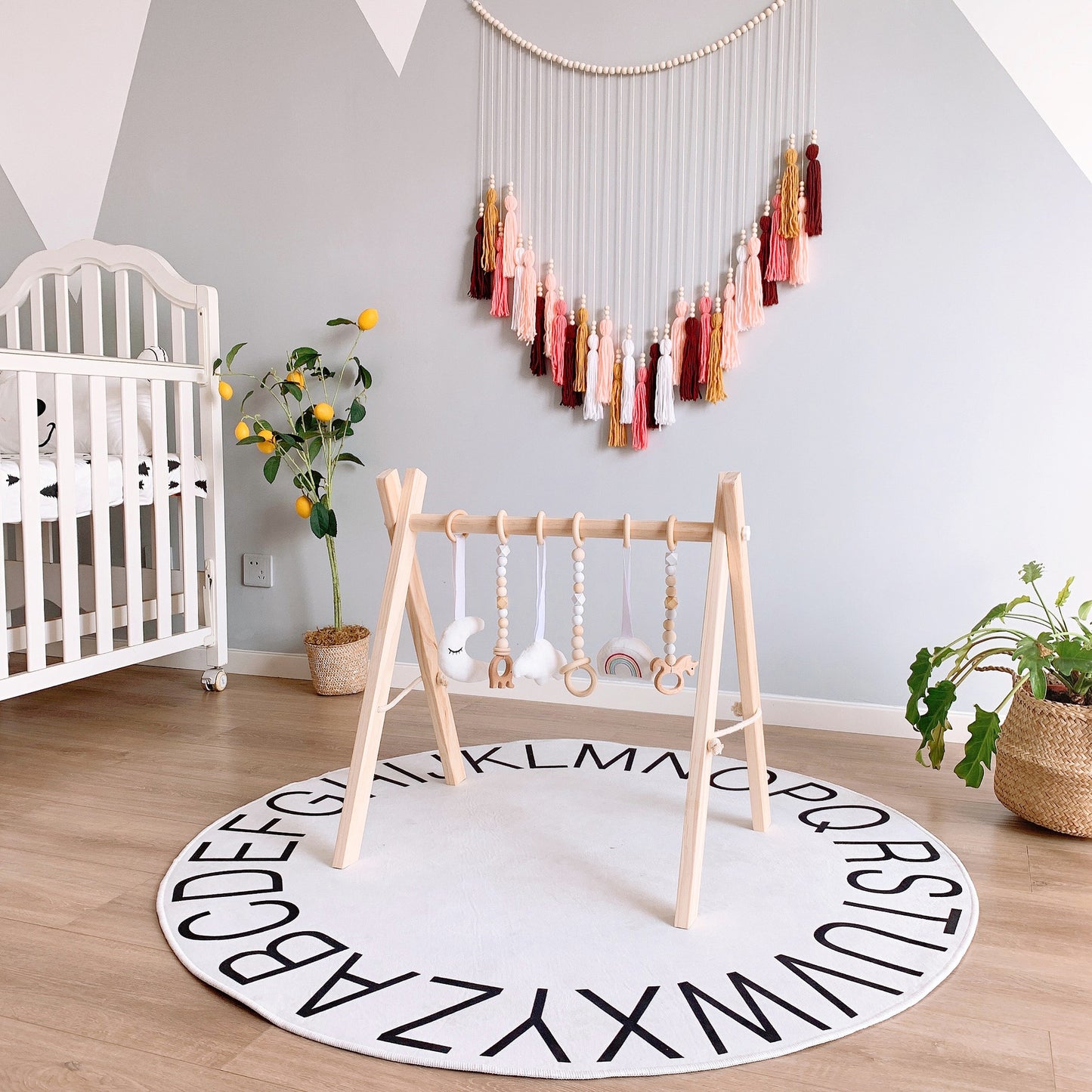 PRIMLECT Wooden Baby Gym