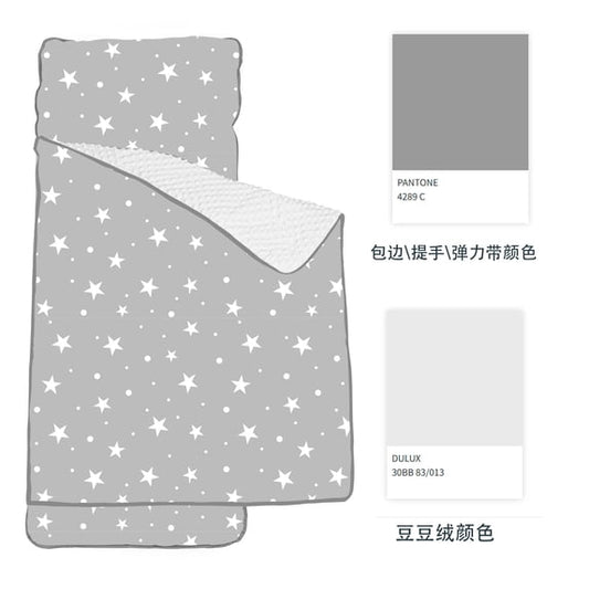 PRIMLECT Regular Nap Mat - Gray Stars