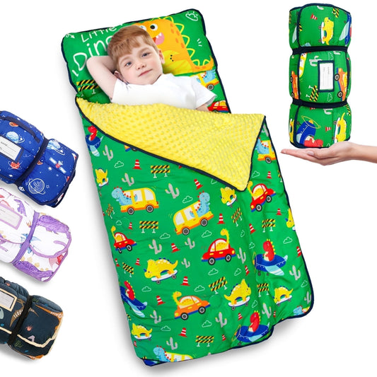 Primlect Nap Mat - Green Dinosaur