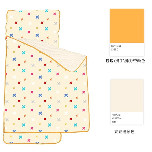 PRIMLECT Lightweight Nap mat - Yellow Cross