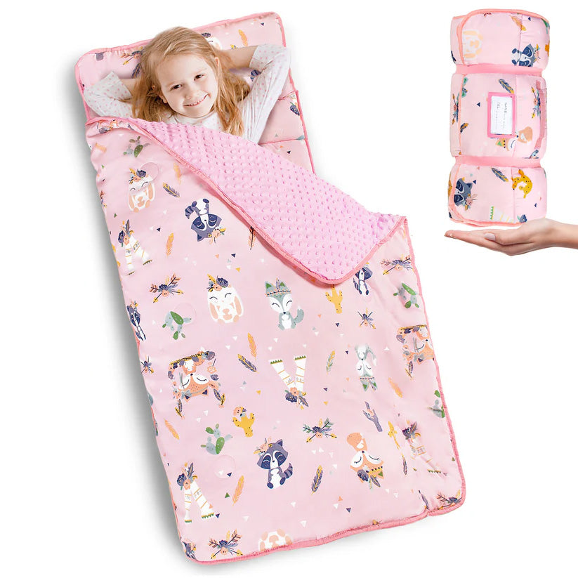 PRIMLECT Nap Mat - Pink Animal