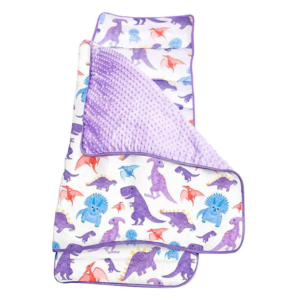 PRIMLECT Regular Nap Mat - Lilac Dinosaur