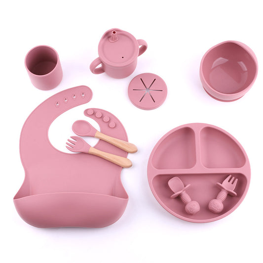 Primlect Pink Baby Plate Set