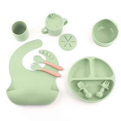 Primlect Green Baby Plate Set