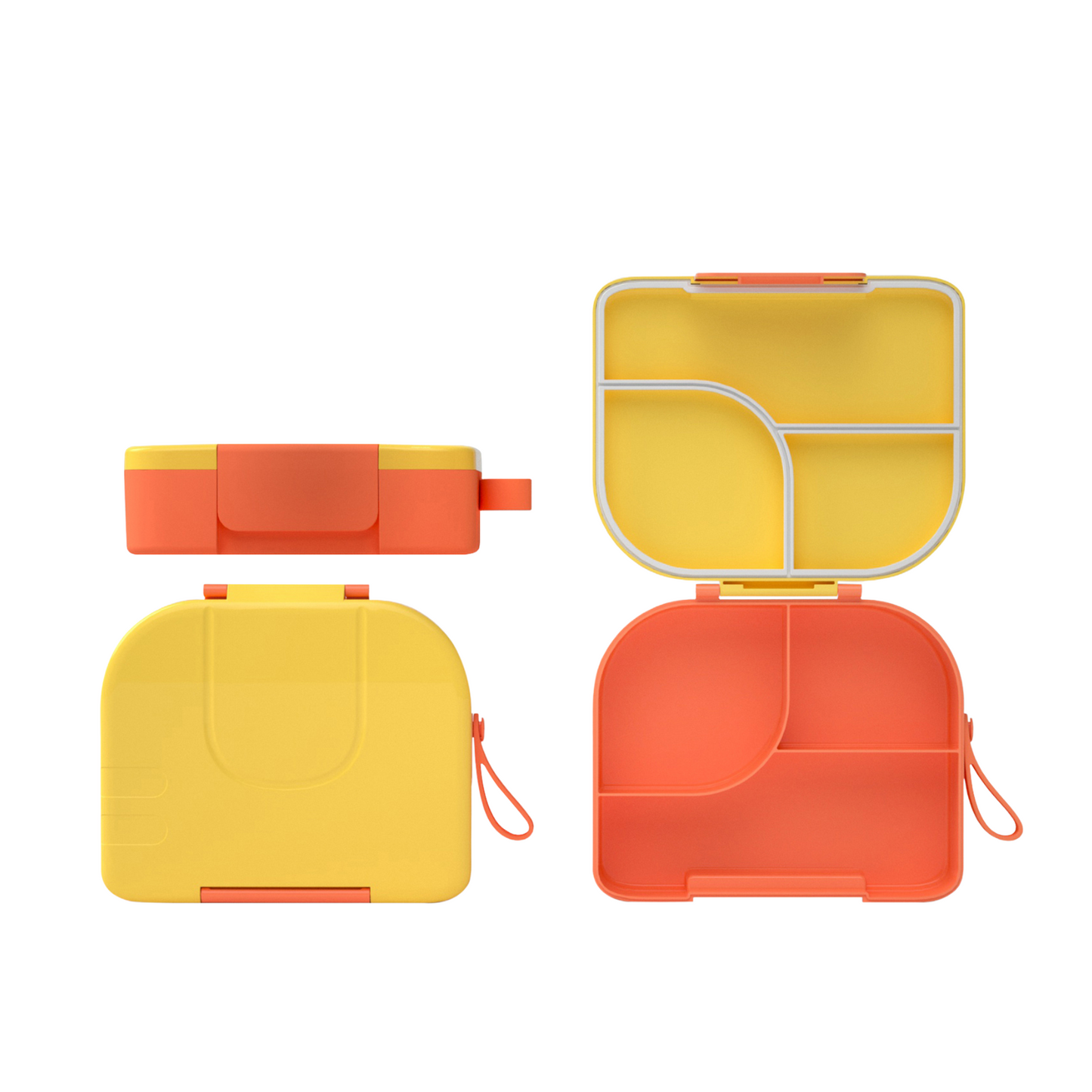 PRIMLECT Toddler Bento Box(Solid Color Style，Without canister)