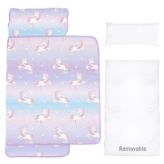 PRIMLECT Nap Mat with Removable Pad - Unicorn