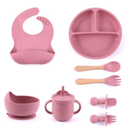 Primlect Pink Baby Plate Set