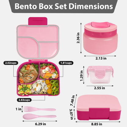Primlect Bento Box- Pink