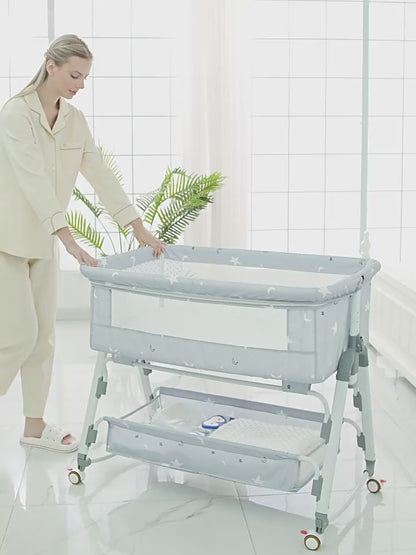 Primlect Star Gray Crib